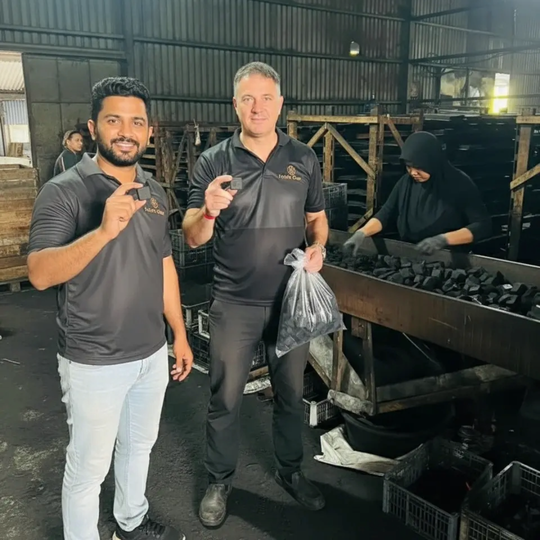 Shisha charcoal factory Indonesia. Direct coconut charcoal manufacturer producing shisha and hookah charcoal for export of white label supply.