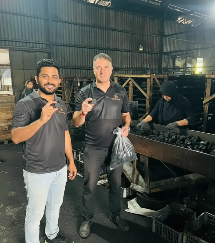 direct coconut shisha charcoal manufacture Indonesia for export of white label supply.